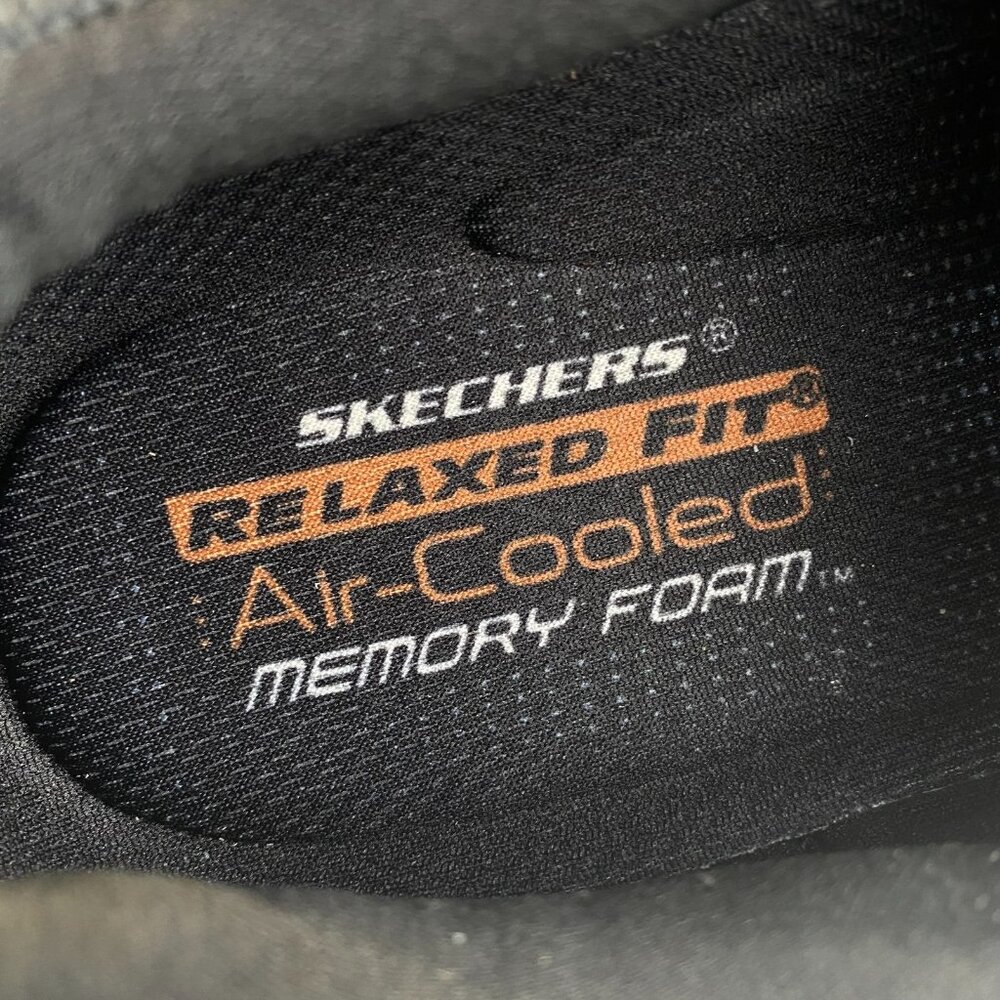 Skechers Mens Size 9 Gomel Casual Slip On Sneakers 65086 Mesh Relaxed Fit - Picture 5 of 10